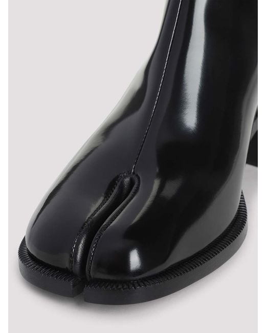 Maison Margiela Black Tabi City 55 Chelsea Ankle Boots