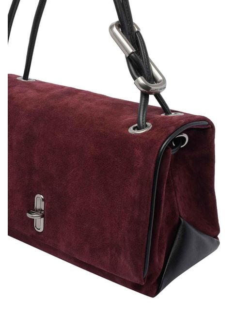 Marc Jacobs Purple The Large Dual Shoulder Bag