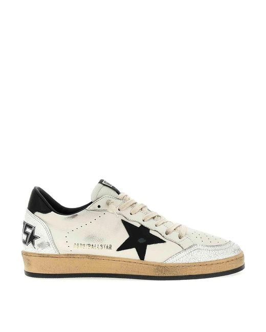 Golden Goose Deluxe Brand White 'Ball Star' Sneakers for men