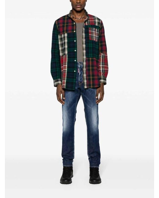DSquared² Blue Cool Guy Skinny Jeans for men