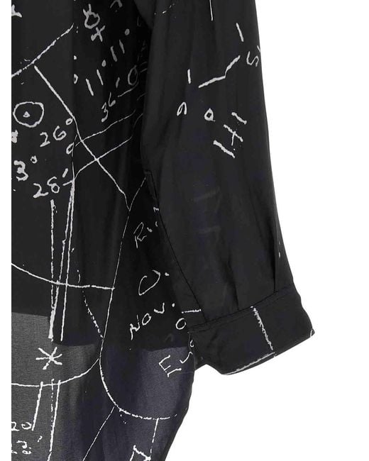 Rick Owens Black Concordian Shirt for men