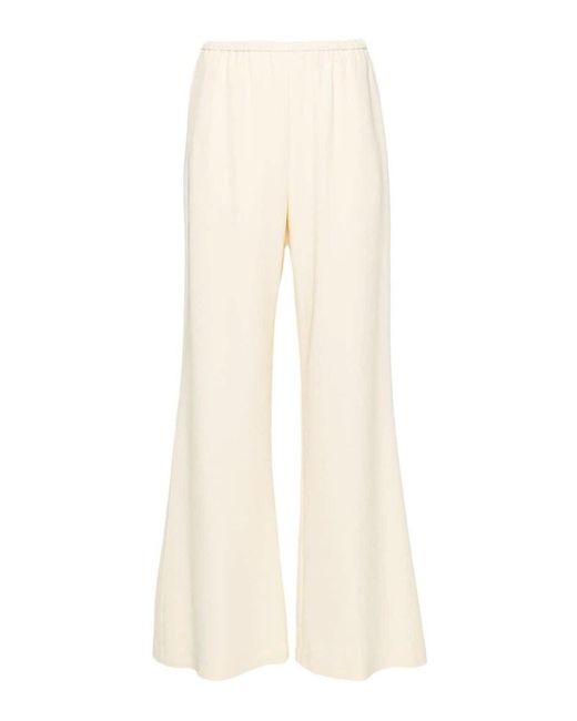 Forte Forte Natural Cady Flared Pants