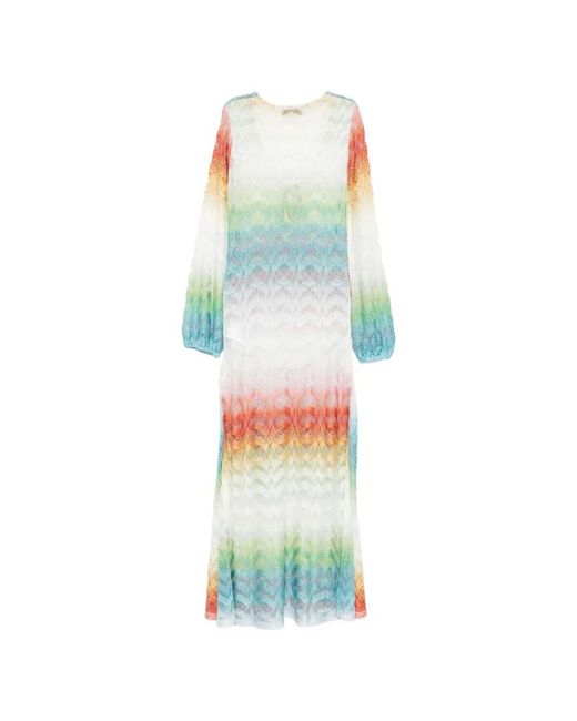 Missoni White Long Cover-Up