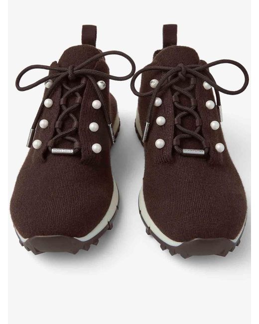 Jimmy Choo Brown Sneakers