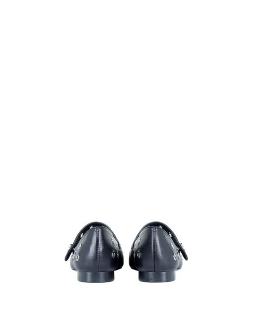 Roberto Festa Blue Leather Ballerina