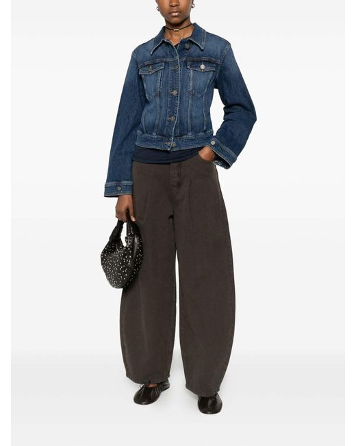 Pinko Blue Puffer Jacket