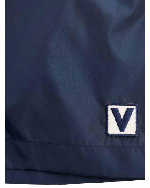Valentino Blue 'Vlogo Signature' Swim Shorts for men