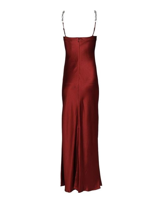 Staud Red Cadence Dress