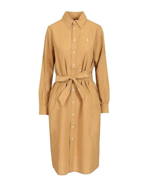 Polo Ralph Lauren Natural Shirt Dress