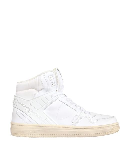 Philippe Model White Great Tall Sneakers