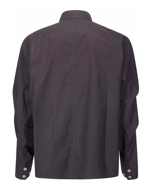 Sacai Gray Cotton Typewriter Jacket for men