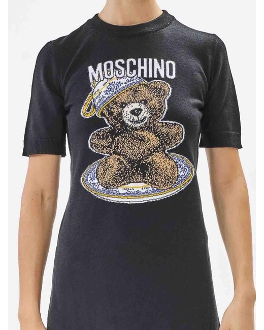 Moschino Black Teddy Bear