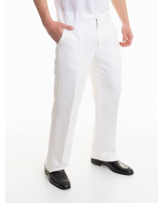 Roberto Cavalli White Pants for men