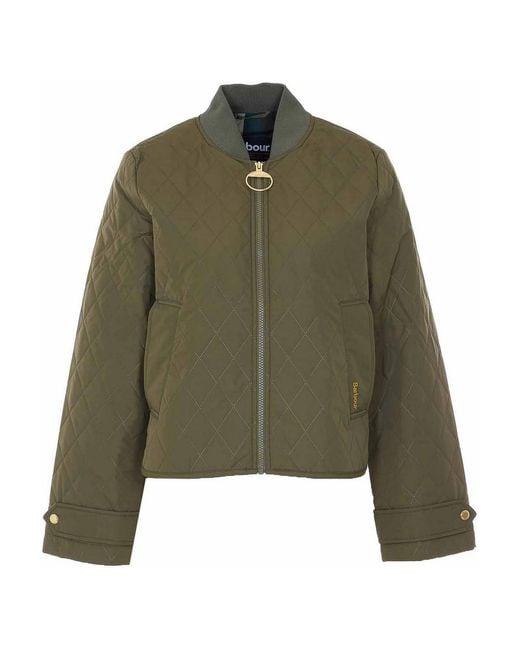Barbour Green Quilted Whillan Jacket