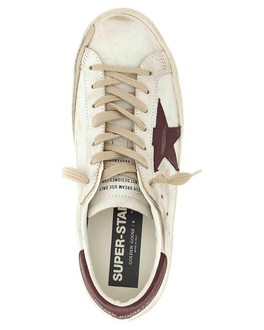 Golden Goose Deluxe Brand White Superstar Sneakers for men
