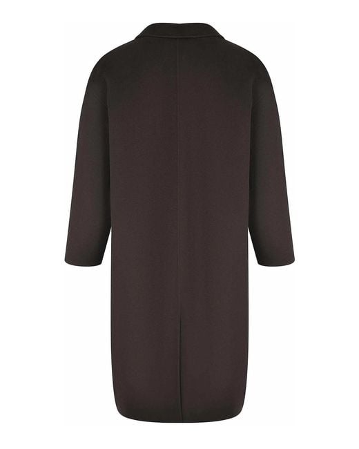 Amaranto Black Amaranth Coat for men