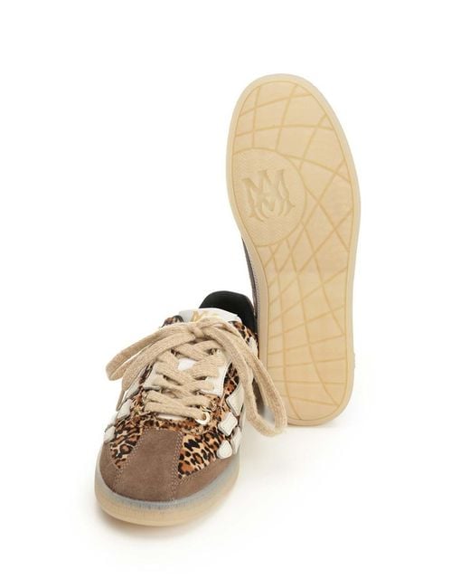 Amiri Brown Leopard Sneaker for men