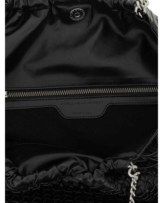 Stella McCartney Black Falabella Medium Shoulder Bag