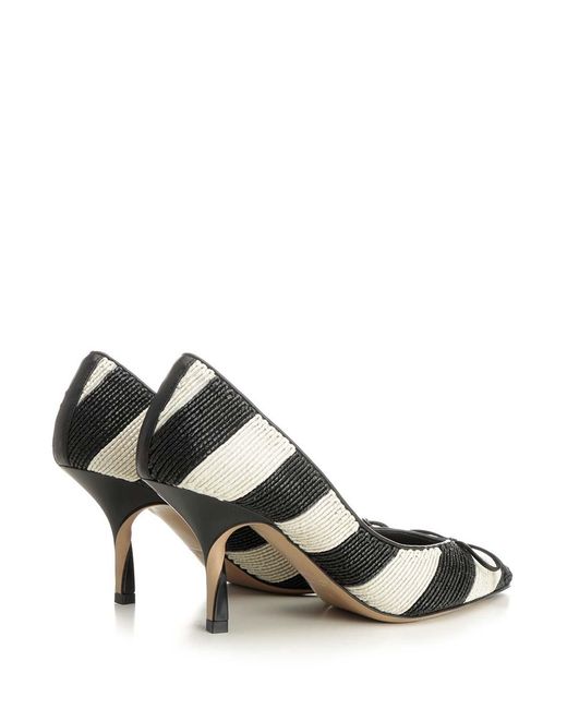 Jacquemus Metallic Tourni Dcollet