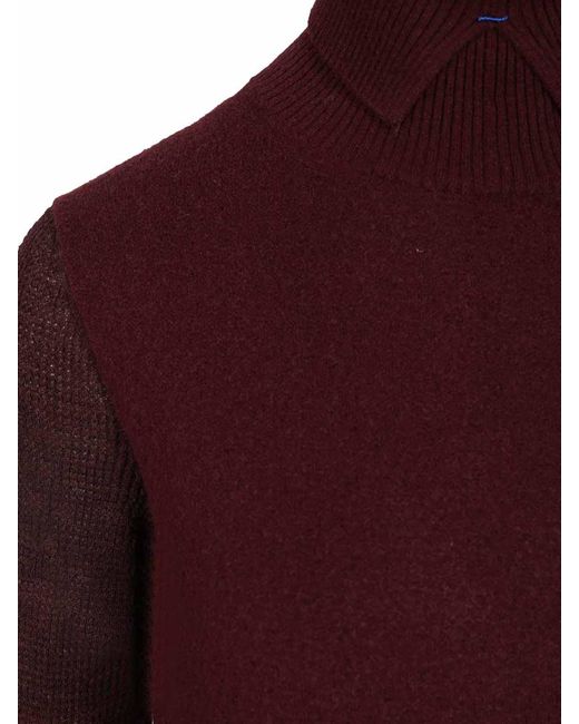 Burberry Red Wool Blend Sweater
