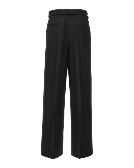 Jil Sander Black '61' Trousers