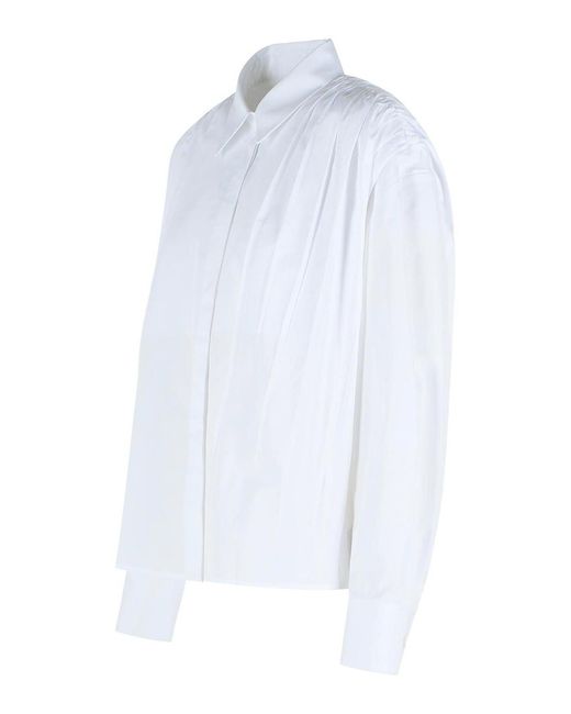 Jil Sander White Cotton Shirt