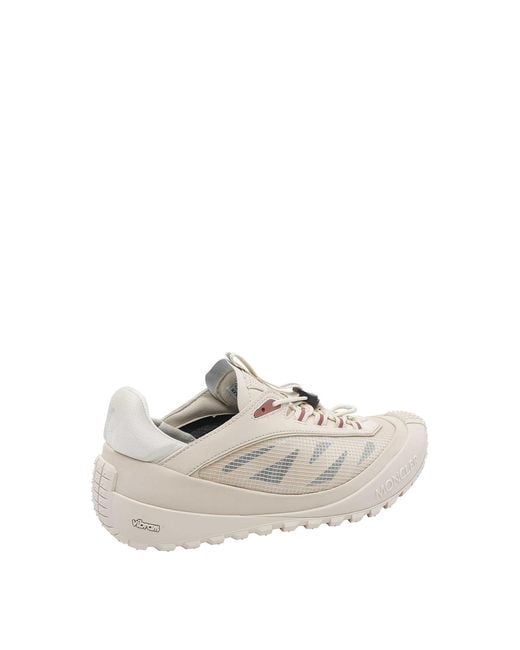 Moncler White Trailgrip Sneakers