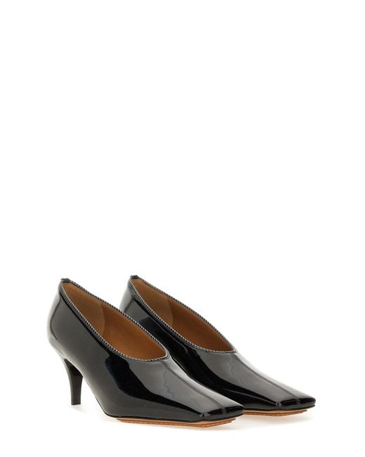 Stella McCartney Black Square Toe Shoe