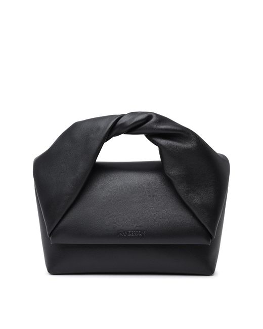 J.W. Anderson Black Large Twister Bag