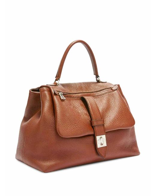 Ermanno Scervino Brown Leather Bag