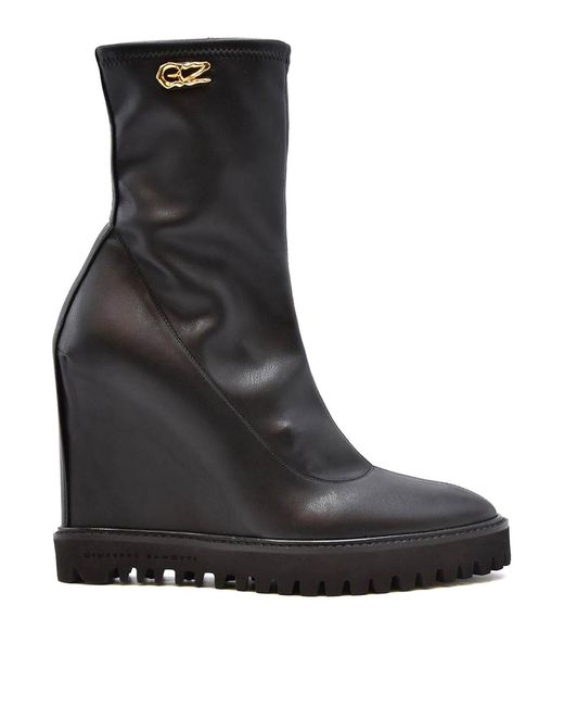Giuseppe Zanotti Black Booties