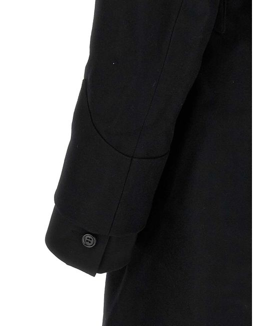 Comme Des Garcons Hommes Plus Black Double Layer Blazer Coat for men