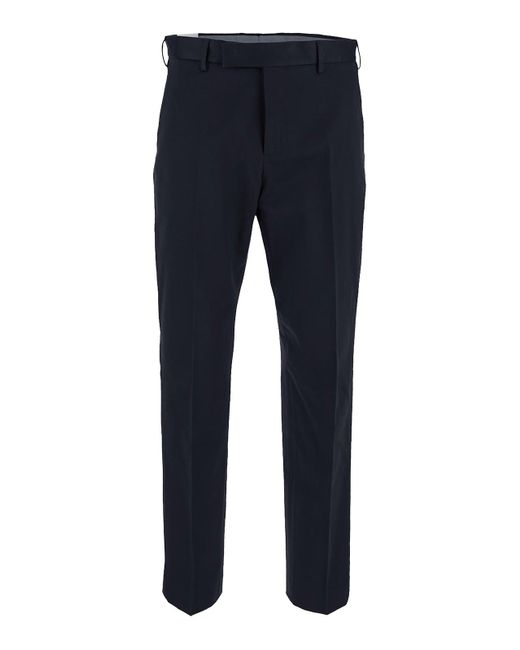 PT Torino Blue Trousers With Side Pockets for men