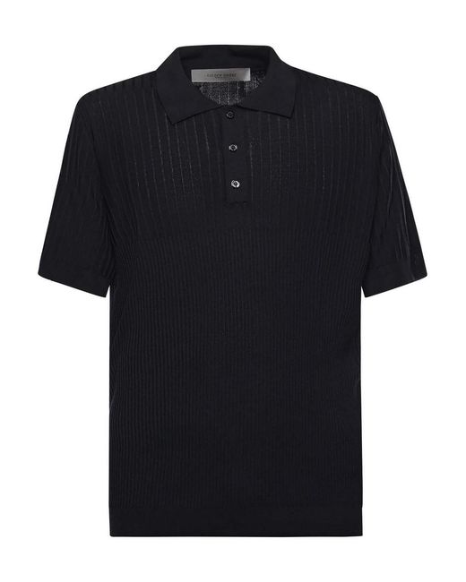 Golden Goose Deluxe Brand Black Journey Polo for men