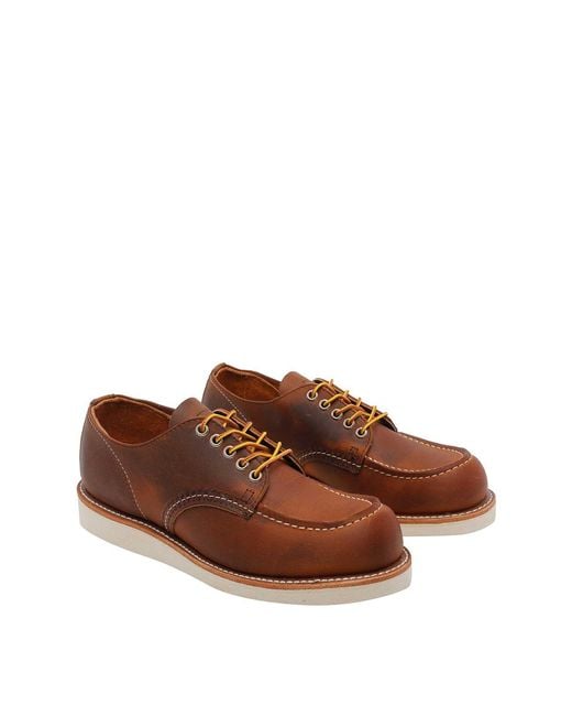 Red Wing Brown Shoes Lace Up Shoes for men