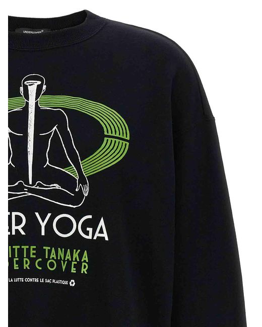 Undercover Black Print Sweatshirt