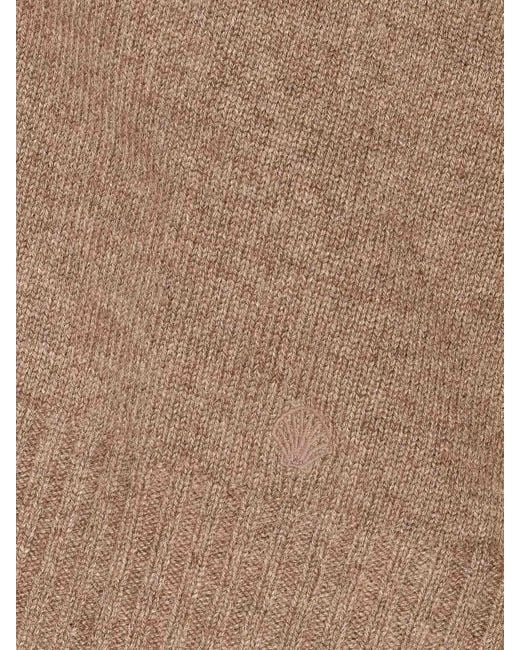 Loulou de Saison Brown Kaia Cardigan Buttons Closure