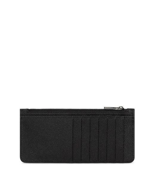 Dolce & Gabbana Black Card Holder St.Dauphine Accessories for men