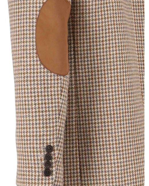 DUNST Brown Single-Breasted Blazer for men