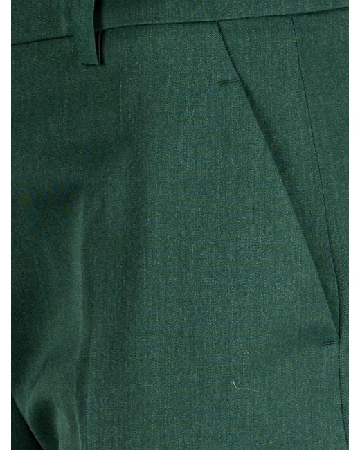 Vivetta Green Wool Blend Trousers