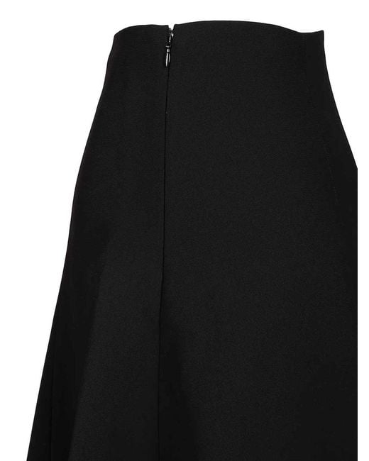 Jacquemus Black Triangle Skirt