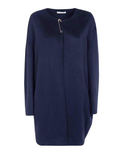 Liviana Conti Blue Magnus Coat