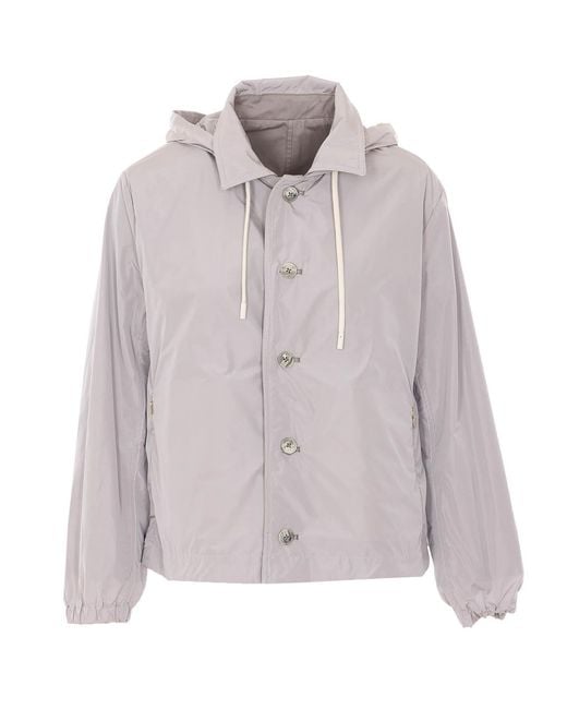 Herno Gray Reversible Jacket