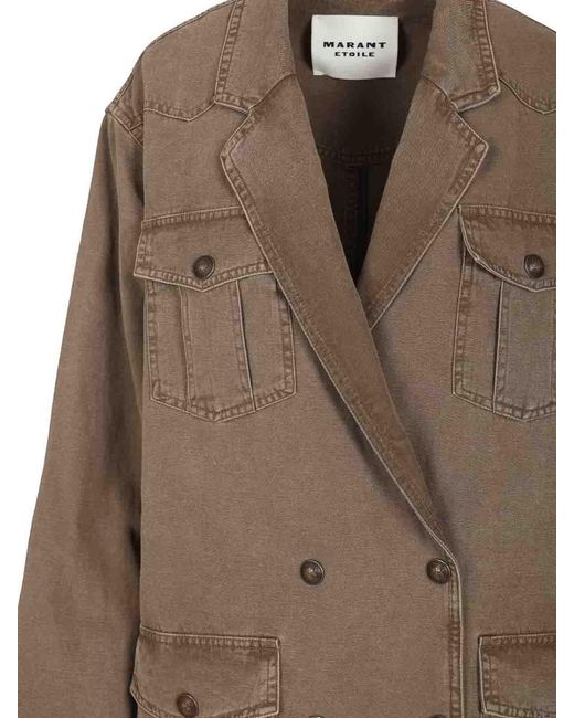 Isabel Marant Brown Nevala Jacket