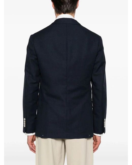 Brunello Cucinelli Blue Blazer for men