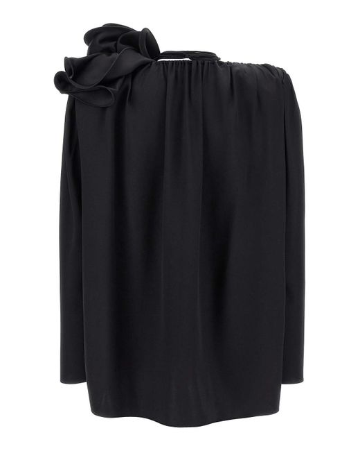 Magda Butrym Black Pf23 03 Blouse