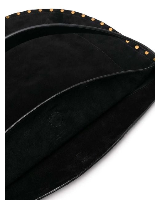 Isabel Marant Black Oskan Hobo Soft Bag