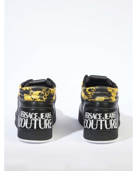 Versace Jeans Couture Blue Starlight High Sneakers for men