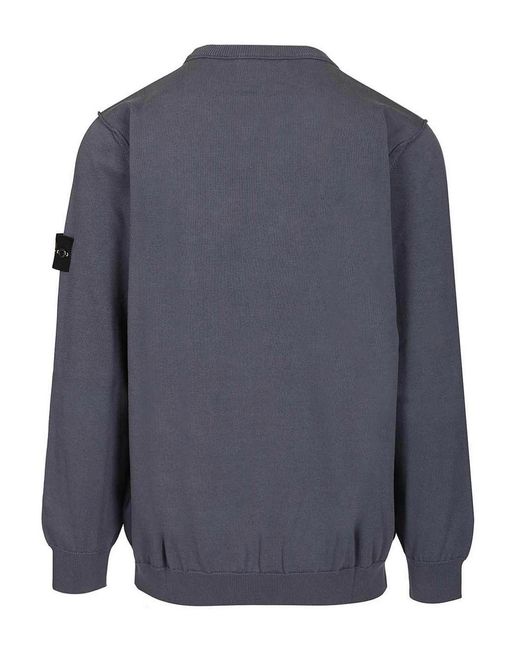 Stone Island Blue Sweater for men