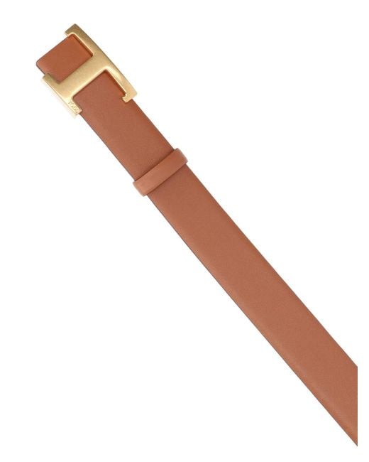 Tod's Brown Reversible Belt
